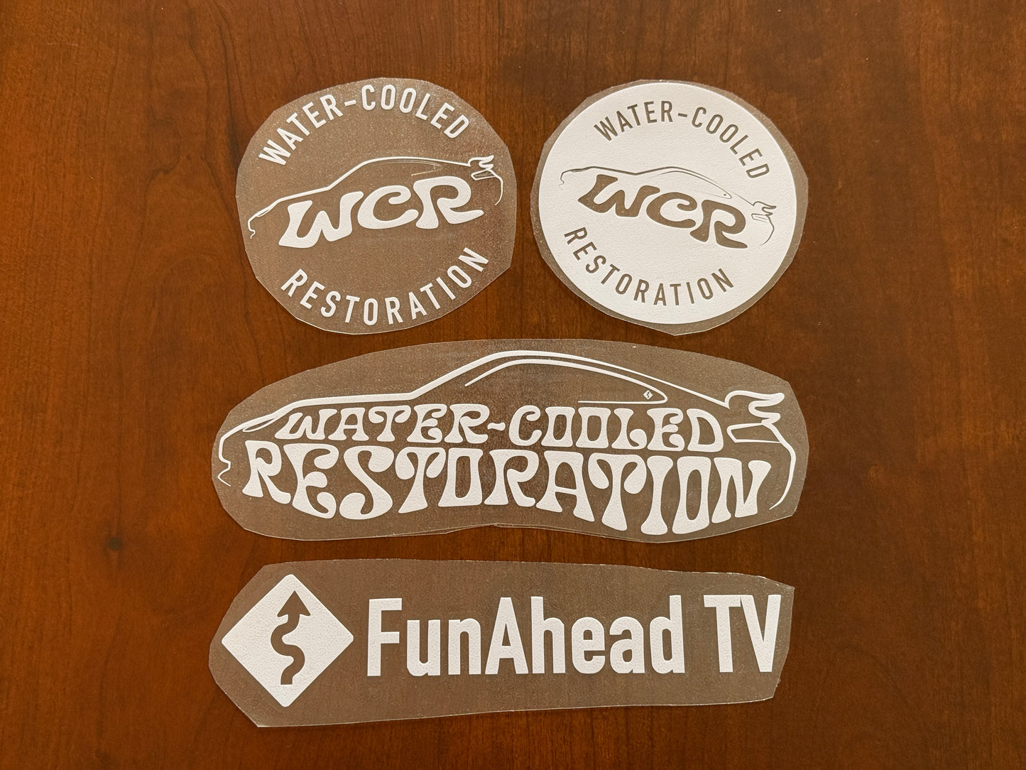 Water-Cooled Restoration and FunAhead TV Vinyl Decal Pack (Free Shipping!)
