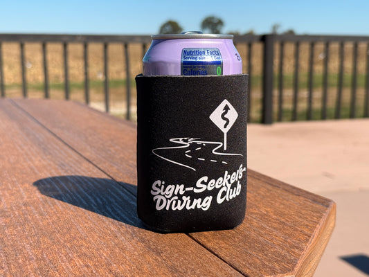Sign Seekers Driving Club KOOZIE